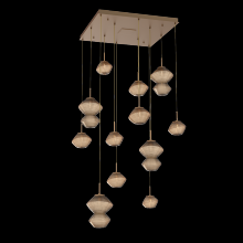 Hammerton CHB0089-12-NB-B-C01-L1 - Mesa Square Pendant Chandelier