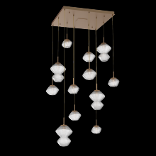 Hammerton CHB0089-12-NB-C-C01-L3 - Mesa Square Pendant Chandelier