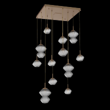 Hammerton CHB0089-12-NB-S-C01-L3 - Mesa Square Pendant Chandelier