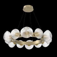 Hammerton CHB0089-36-GB-C-CA1-L3 - Mesa Radial Ring Chandelier