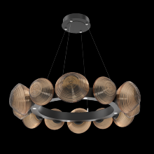 Hammerton CHB0089-36-MB-B-CA1-L1 - Mesa Radial Ring Chandelier