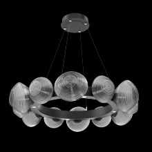 Hammerton CHB0089-36-MB-S-CA1-L3 - Mesa Radial Ring Chandelier