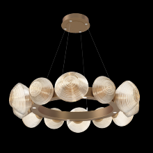 Hammerton CHB0089-36-NB-A-CA1-L1 - Mesa Radial Ring Chandelier