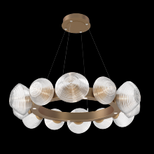 Hammerton CHB0089-36-NB-C-CA1-L3 - Mesa Radial Ring Chandelier