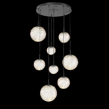 Hammerton CHB0092-08-MB-A-C01-L1 - Gaia Round Pendant Chandelier