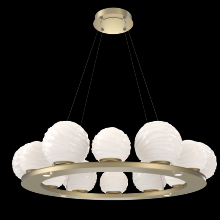 Hammerton CHB0092-0C-GB-WL-CA1-L3 - Gaia Ring Chandelier