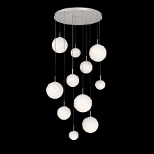 Hammerton CHB0092-11-BS-WL-C01-L3 - Gaia Round Pendant Chandelier