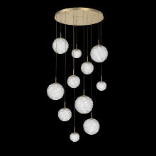 Hammerton CHB0092-11-GB-C-C01-L1 - Gaia Round Pendant Chandelier