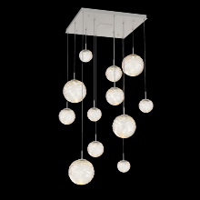 Hammerton CHB0092-12-BS-A-C01-L1 - Gaia Square Multi-Pendant Chandelier