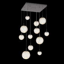 Hammerton CHB0092-12-GP-A-C01-L1 - Gaia Square Multi-Pendant Chandelier