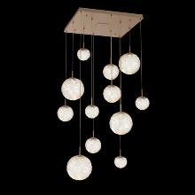 Hammerton CHB0092-12-NB-A-C01-L1 - Gaia Square Multi-Pendant Chandelier