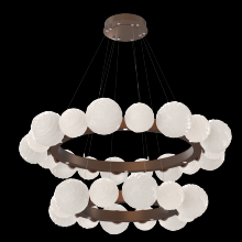 Hammerton CHB0092-2T-BB-WL-CA1-L3 - Gaia Radial Ring Chandelier