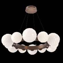 Hammerton CHB0092-39-BB-WL-CA1-L3 - Gaia Radial Ring Chandelier