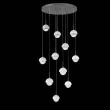 Hammerton CHB0093-11-GP-WC-C01-L3 - Cabochon Round Pendant Chandelier