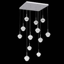 Hammerton CHB0093-12-CS-WC-C01-L1 - Cabochon Square Pendant Chandelier