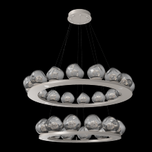 Hammerton CHB0095-2B-BS-FS-CA1-L3 - Luna Ring Chandelier