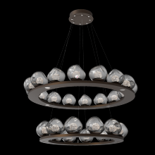 Hammerton CHB0095-2B-FB-FS-CA1-L3 - Luna Ring Chandelier