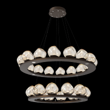 Hammerton CHB0095-2B-FB-GA-CA1-L1 - Luna Ring Chandelier