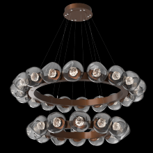 Hammerton CHB0095-2T-BB-FS-CA1-L3 - Luna Radial Ring Chandelier