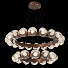 Hammerton CHB0095-2T-BB-ZA-CA1-L3 - Luna Radial Ring Chandelier