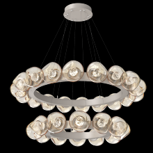 Hammerton CHB0095-2T-BS-FA-CA1-L3 - Luna Radial Ring Chandelier