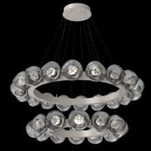 Hammerton CHB0095-2T-BS-ZS-CA1-L1 - Luna Radial Ring Chandelier