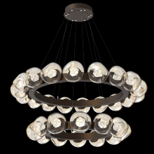 Hammerton CHB0095-2T-FB-ZA-CA1-L3 - Luna Radial Ring Chandelier