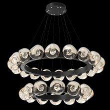 Hammerton CHB0095-2T-MB-FA-CA1-L3 - Luna Radial Ring Chandelier