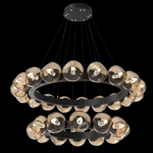 Hammerton CHB0095-2T-MB-GB-CA1-L3 - Luna Radial Ring Chandelier