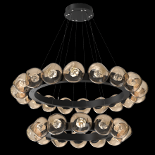 Hammerton CHB0095-2T-MB-ZB-CA1-L1 - Luna Radial Ring Chandelier