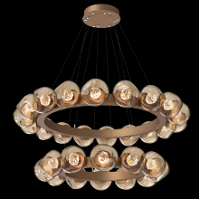 Hammerton CHB0095-2T-NB-FB-CA1-L1 - Luna Radial Ring Chandelier