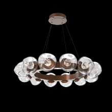 Hammerton CHB0095-36-BB-FC-CA1-L1 - Luna Radial Ring Chandelier