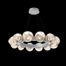 Hammerton CHB0095-36-CS-FA-CA1-L3 - Luna Radial Ring Chandelier