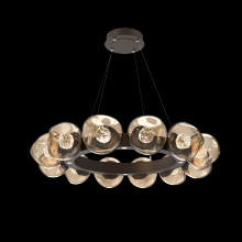 Hammerton CHB0095-36-FB-FB-CA1-L1 - Luna Radial Ring Chandelier