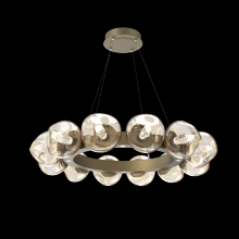 Hammerton CHB0095-36-GB-GA-CA1-L3 - Luna Radial Ring Chandelier