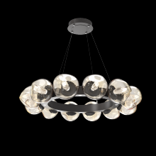 Hammerton CHB0095-36-GP-GA-CA1-L3 - Luna Radial Ring Chandelier