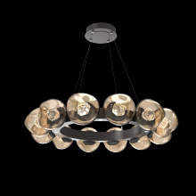 Hammerton CHB0095-36-GP-ZB-CA1-L1 - Luna Radial Ring Chandelier