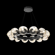 Hammerton CHB0095-36-MB-GA-CA1-L3 - Luna Radial Ring Chandelier