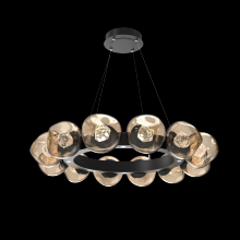 Hammerton CHB0095-36-MB-ZB-CA1-L1 - Luna Radial Ring Chandelier