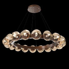 Hammerton CHB0095-48-BB-GB-CA1-L1 - Luna Radial Ring Chandelier