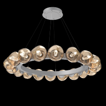 Hammerton CHB0095-48-CS-GB-CA1-L1 - Luna Radial Ring Chandelier