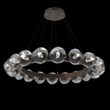 Hammerton CHB0095-48-FB-GS-CA1-L3 - Luna Radial Ring Chandelier