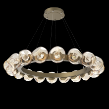 Hammerton CHB0095-48-GB-FA-CA1-L3 - Luna Radial Ring Chandelier