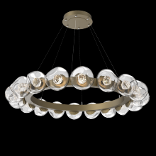 Hammerton CHB0095-48-GB-FC-CA1-L3 - Luna Radial Ring Chandelier