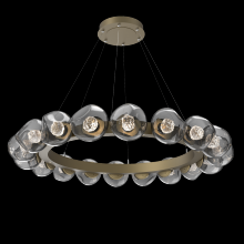 Hammerton CHB0095-48-GB-FS-CA1-L3 - Luna Radial Ring Chandelier