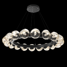 Hammerton CHB0095-48-MB-GA-CA1-L3 - Luna Radial Ring Chandelier