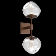 Hammerton IDB0095-02-BB-GC-L1 - Luna Double Sconce