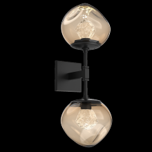 Hammerton IDB0095-02-MB-ZB-L1 - Luna Double Sconce