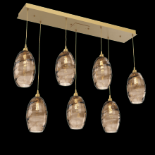 Hammerton PLB0035-07-GB-OB-C01-E2 - Ellisse Linear 7pc Multi-Pendant