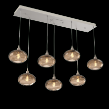 Hammerton PLB0036-07-BS-OB-C01-E2 - Coppa Linear 7pc Multi-Pendant